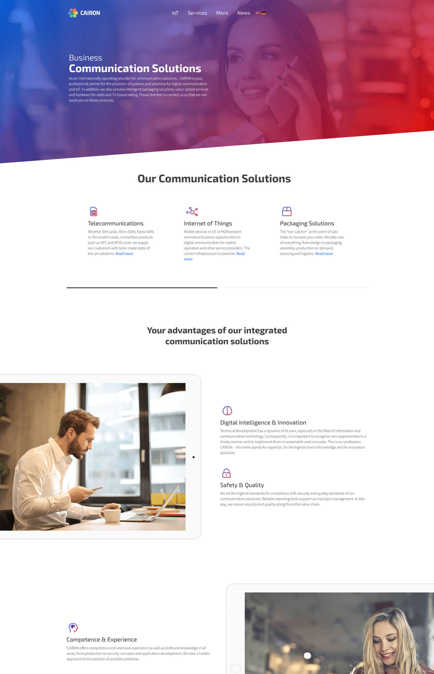 Digitale Kommunikation und IoT-Lösungen