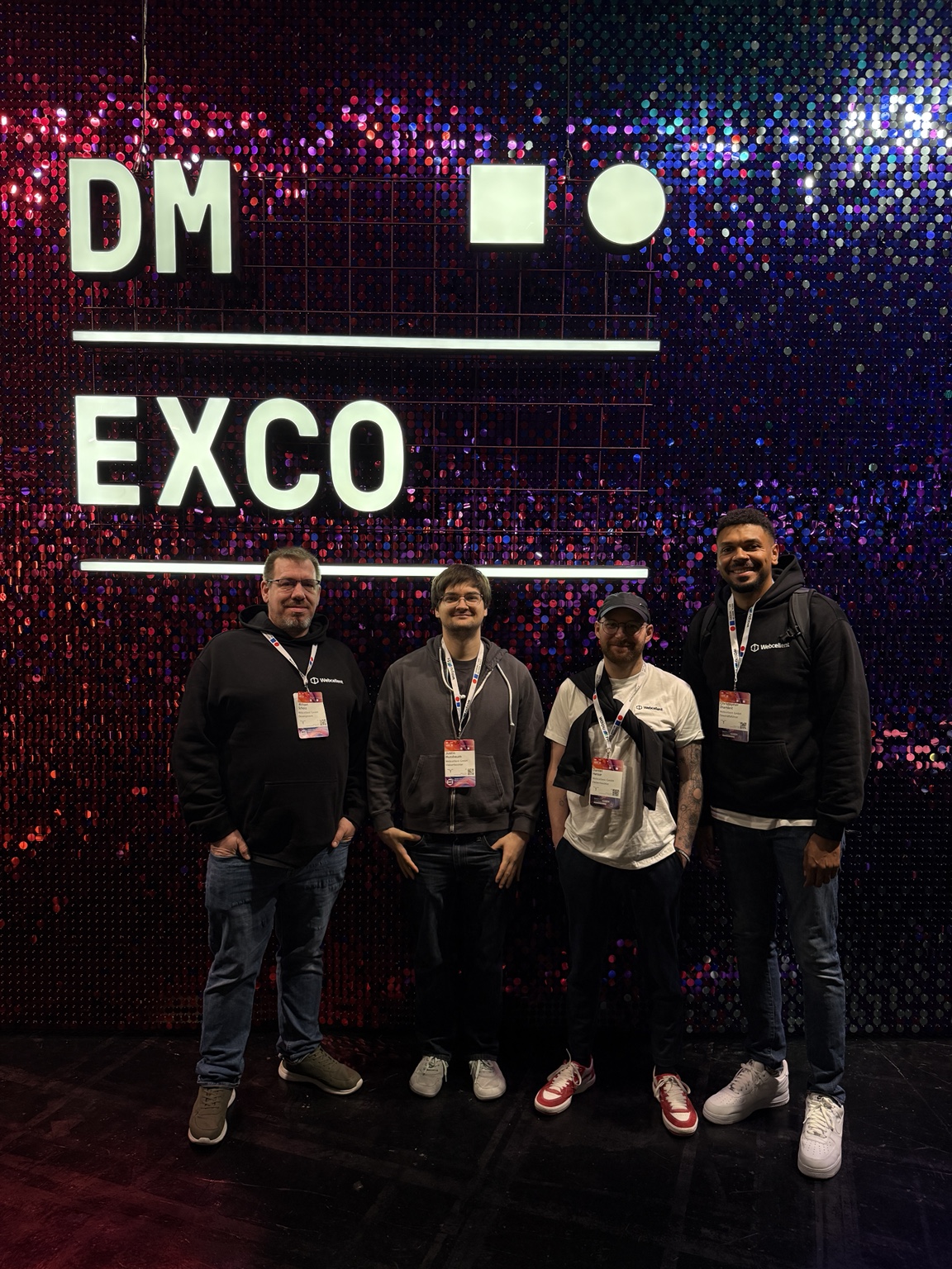 Das Webcellent-Team gemeinsam auf der DMEXCO